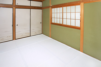 仏間作り　床張り