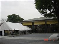 ３００名対応受付設備外観